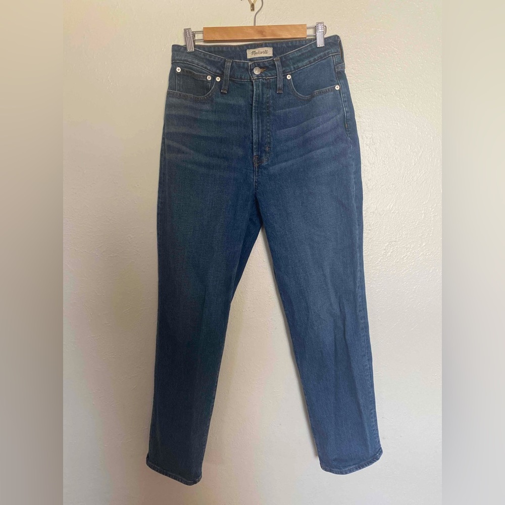 Madewell curvy perfect vintage straight jeans size 29
